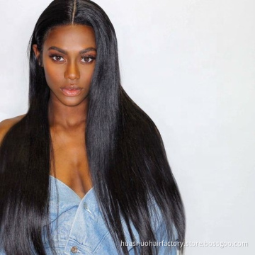 Best Quality Long Silky Straight  Brazilian Hair Weave Bundles  Natural Color Virgin Cuticle Aligned Hair